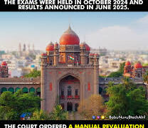 Hyderabad High Court Stays Re-Evaluation of Group-1 Mains Results