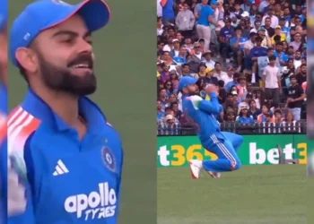 “Virat Kohli Sets New Fielding Record with 77th Catch Against Australia”