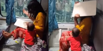 Mera Purse Chahiye!” — Viral Train Incident Sparks Debate on Passenger Behaviour and Railway Safety