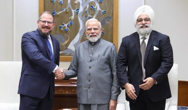 Modi Meets Qualcomm CEO to Discuss AI and Innovation