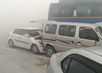 Massive Crash on Yamuna Expressway Amid Dense Fog