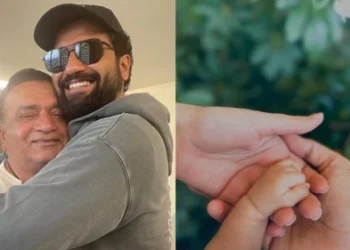Grandfather Sham Kaushal Gets Emotional as He Welcomes Grandson Vihaan