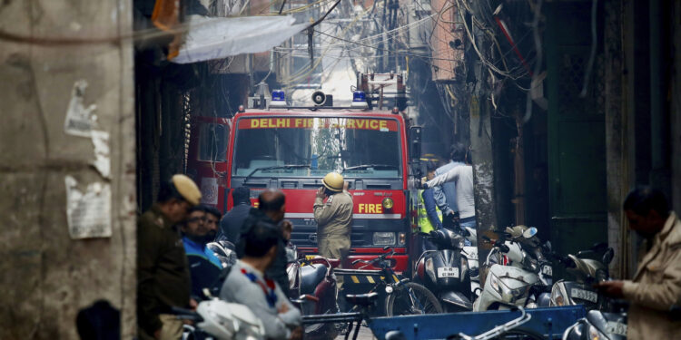 Major Fire Breaks Out at Industrial Unit in Delhi; Emergency Teams Rushed