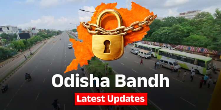 Statewide Odisha Bandh Disrupts Normal Life; Schools and Transport Affected Amid Paddy Procurement Protests
