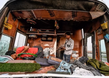 Bodies Dangling, Falling from Window: Distressing Video Captures Aftermath of Lucknow Bus Accident