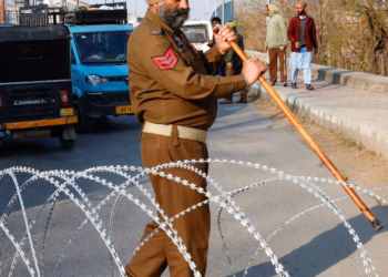 Kashmir Seals Off Areas, Cuts Internet & Shuts Schools After Protests over Khamenei Killing